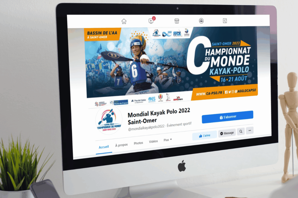 Visuels réseaux sociaux du Championnat du Monde de Kayak-Polo